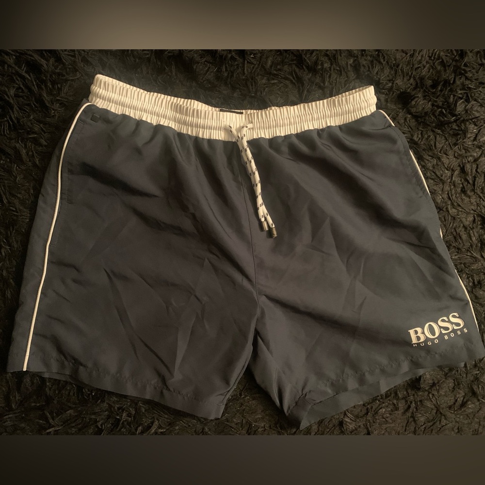 Hugo Boss men’s swim trunks